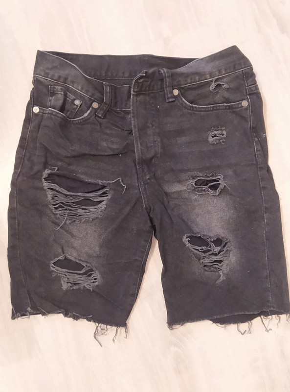 Short en jean discount h et m