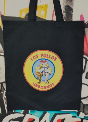 Tote bag los pollos hermanos breaking bad, marca: Los Pollos Hermanos, estado: Muy bueno, 10,00 €, 11,20 € Protección al comprador Pro incluida