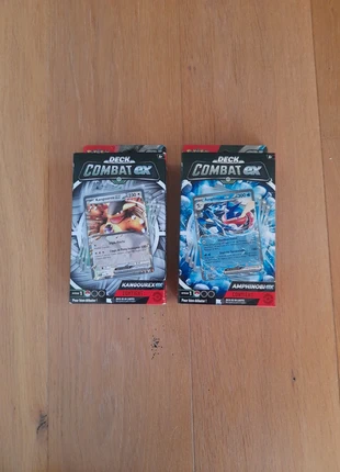 Lot 2 Deck Combat ex Pokemon neufs, merk: Pokémon, staat: Nieuw met prijskaartje, € 22,00, € 23,80 inclusief Kopersbescherming