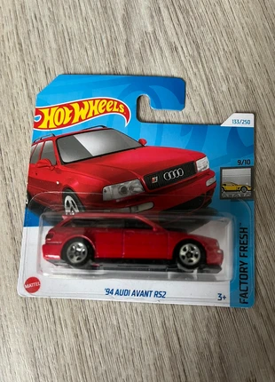 Hot Wheels Audi RS2 rood, merk: Hot Wheels, staat: Nieuw met prijskaartje, maat: Prematuur, tot 44 cm, € 2,60, € 3,43 inclusief Kopersbescherming