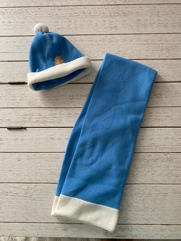 Bonnet + écharpe hiver unisexe garçon ou fille - photo numéro 2