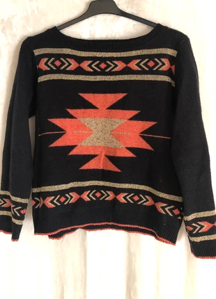 Pull mi saison avec motif , staat: Heel goed, maat: L / 40 / 12, € 5,00, € 5,95 inclusief Kopersbescherming