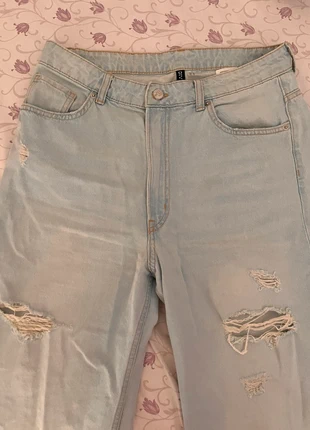 Jeans chiari larghi, marca: H&M, estado: Novo sem etiquetas, tamanho: M / 38 / 10, €8.00, €9.10 inclui Proteção do Comprador