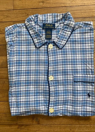 Chemisette Ralph Lauren taille L bleu à carreaux, marke: Ralph Lauren, zustand: Sehr gut, größe: L, 40,00 €, 42,70 € inklusive Vinted-Käuferschutz