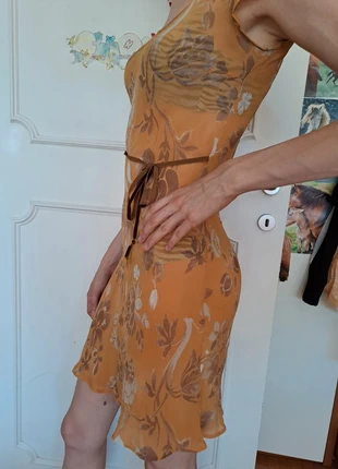 Vestito fantasia floreale giallo, marca: Rinascimento, estado: Muito bom, tamanho: S / 36 / 8, €5.00, €5.95 inclui Proteção do Comprador