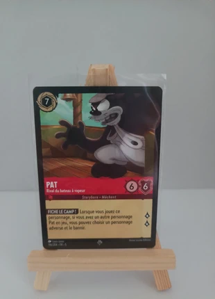 Disney Lorcana - Pat Rival du bateau à vapeur - 116/204 - FR 5 - Ultra Rare, marke: Ravensburger, zustand: Wie neu, 2,00 €, 2,80 € inklusive Vinted-Käuferschutz