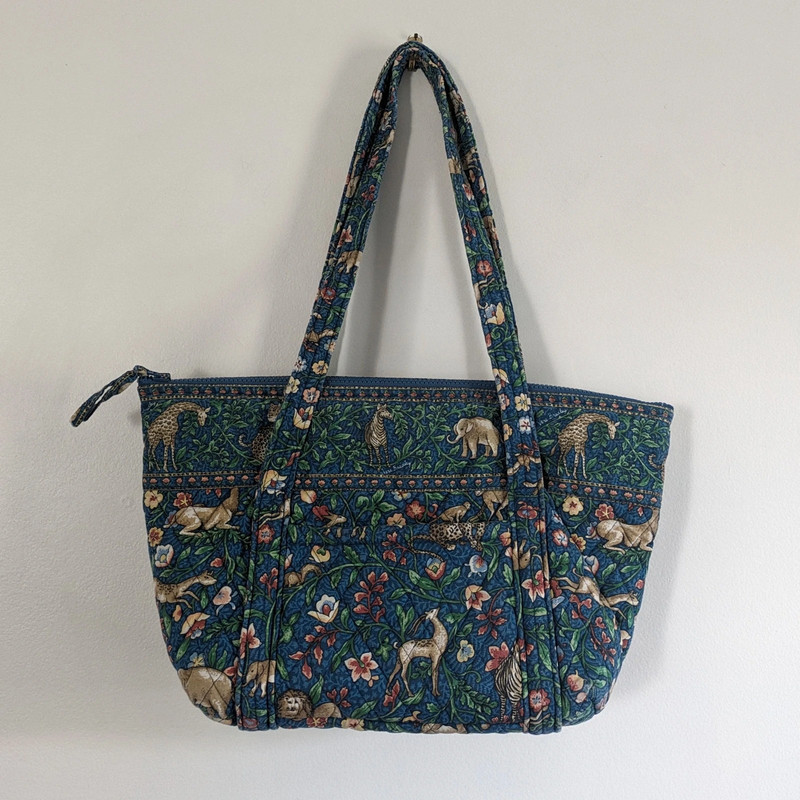 Vintage Vera Bradley Safari Purse 4