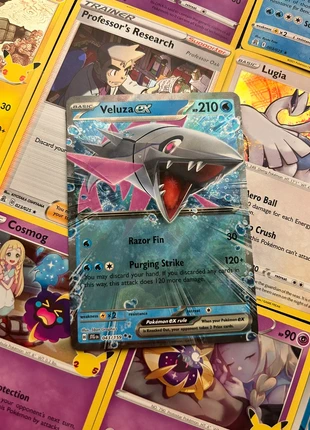 Veluza EX (JTG 043), merk: Pokémon, staat: Heel goed, € 1,00, € 1,75 inclusief Kopersbescherming