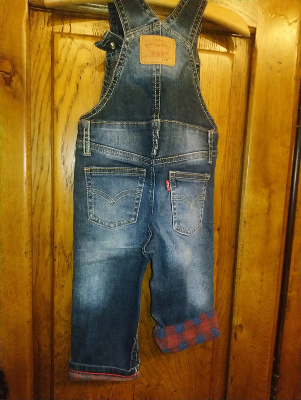 Superbe salopette en jeans Levi's 3 en 1 en très bon état taille 12 mois 4