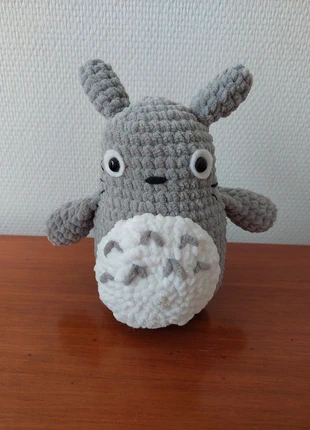 Peluche crochet Totoro, brand: Totoro, condition: Very good, size: Preemie, up to 44cm, €10.00, €11.20 includes Buyer Protection