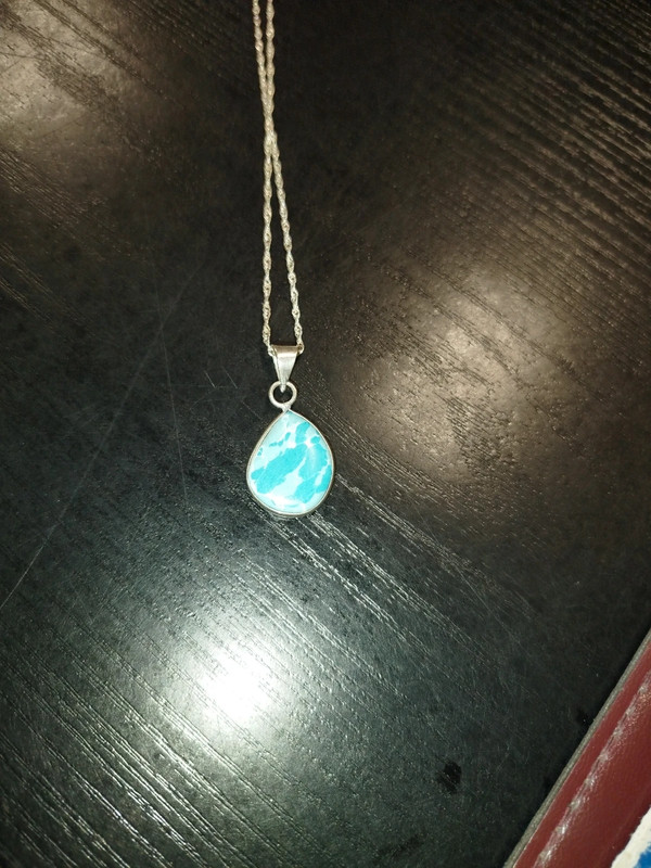 Pendentif larimar 3