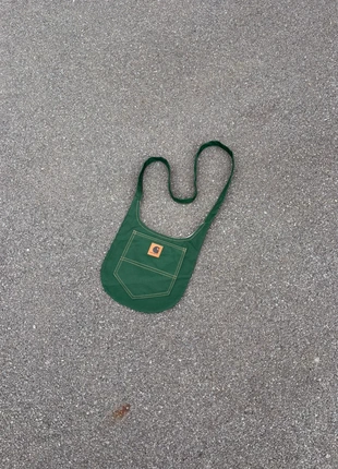 Sac à bandoulière carhartt vert foncée vintage, brand: Carhartt, condition: Very good, €32.00, €34.30 includes Buyer Protection