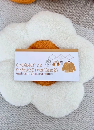 Chéquier de relevé mensuel assistante maternelle, brand: assmat pro, condizioni: Ottime, €1.50, €2.28 include la Protezione acquisti