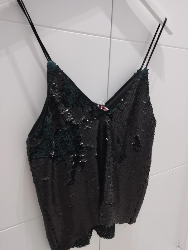 Top lentejuelas talla S 4