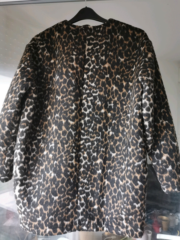 manteau leopard kiabi