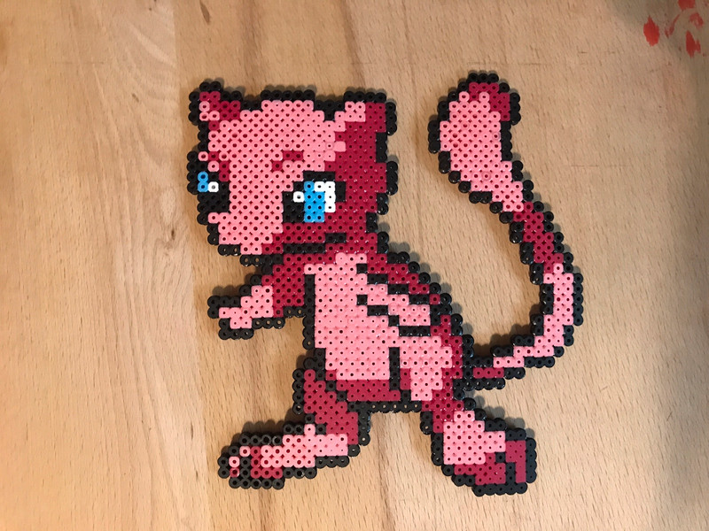 Pokemon Perler Beads Mewtwo Pokemon Go Pokemon Birthday 