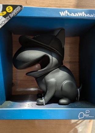 Bull Terriër spaarpot WhaaWhaa Dhink Black hero, merk: WhaaWhaa dhink, staat: Nieuw zonder prijskaartje, € 15,00, € 16,45 inclusief Kopersbescherming