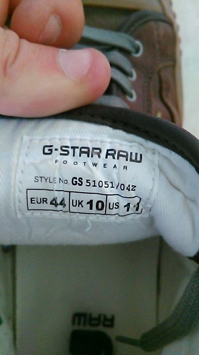 Chaussure g-star 44 4