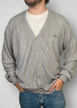 Cardigan Lacoste, gris, homme, L izod (3594), marque: Lacoste, état: Très bon état, taille: L, 29,00 €, 31,15 € Protection acheteurs (Pro) incluse