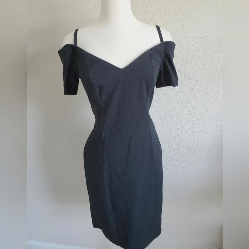 Vintage Incognito off the shoulder dress 1