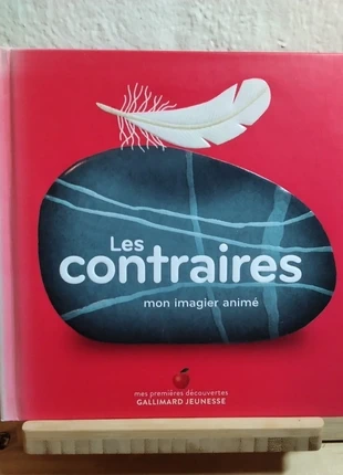 Livre cartonné Les contraires, Gallimard jeunesse, estado: Muito bom, €3.00, €3.85 inclui Proteção do Comprador