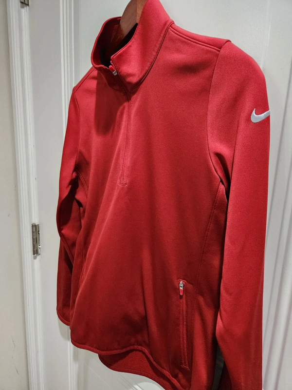 Women's Nike Maroon Pullover, Size M 1