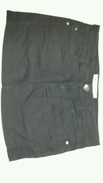 Jupe en jean noire t38 4