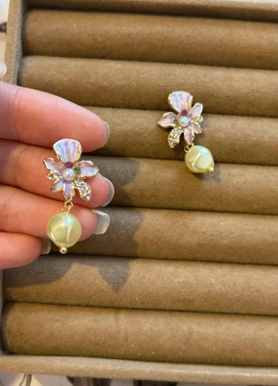 Oliver Bonas multi color flower earrings, brand: Oliver Bonas, condition: Very good, £7.90, £9.00 includes Buyer Protection