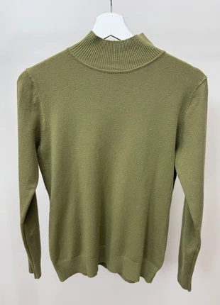 Jersey de cuello medio alto verde - Talla M, marque: Punto, état: Neuf sans étiquette, taille: M / 38 / 10, 13,00 €, 14,35 € Protection acheteurs incluse