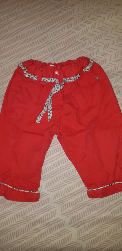 Pantalon rouge Obaibi  1