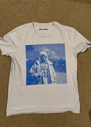 Billie eilish t-shirt, brand: MERCH, condition: New without tags, size: L / UK 16-18, £28.00, £30.10 includes Buyer Protection