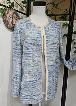 ~Violeta By Mango~ Chaqueta Diseño Tweed T-L, marque: Violeta by MANGO, état: Très bon état, taille: L / 40 / 12, 15,99 €, 17,49 € Protection acheteurs incluse