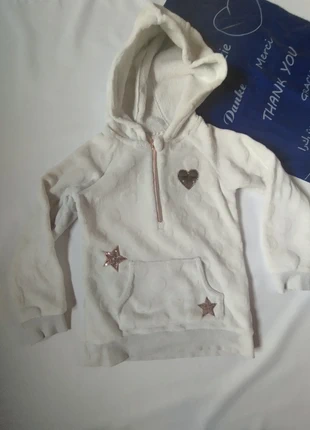 Sweat 3/4 zippée fille 6 ans orchestra crème/doré, marca: Orchestra, estado: Muy bueno, tamaño: 6 años / 116 cm, 3,50 €, 4,38 € Protección al comprador Pro incluida