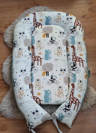 Nid d’ange Béaba Coloris bleu et motifs animaliers “savane”, marke: BÉABA, zustand: Sehr gut, 20,00 €, 21,70 € inklusive Vinted-Käuferschutz