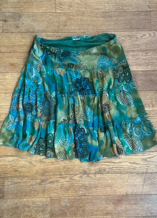 Blue/Green Boho-Style Italian Skirt, brand: cielo blu, condition: New without tags, size: M / 38 / 10, €10.00, €11.20 includes Buyer Protection