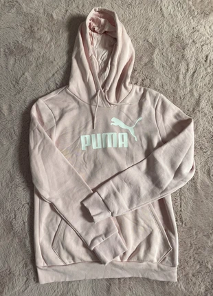 Pink puma hoodie with white printing, brand: Puma, condition: New without tags, size: S / UK 8-10, £4.50, £5.43 includes Buyer Protection