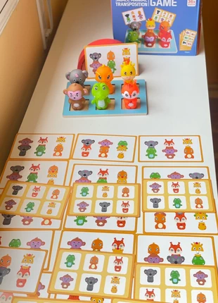 Juego de transposición animales montessori, état: Neuf sans étiquette, taille: 24-36 mois / 92 cm, 14,99 €, 16,44 € Protection acheteurs (Pro) incluse