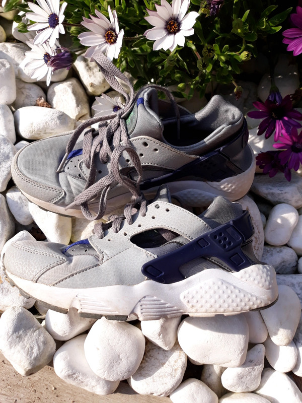 Huarache grise et bleu online