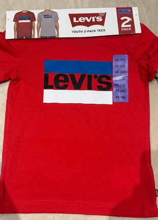 Levi’s kids youth 2-pack tees size xs(5/6), brand: Levi's, condition: New with tags, size: XS, £10.00, £11.10 includes Buyer Protection