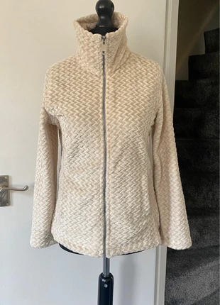Regatta Great Outdoors Cream Textured Fleece Jacket – UK 10, brand: Regatta, condition: Very good, size: M / 10, £10.00, £11.20 includes Buyer Protection