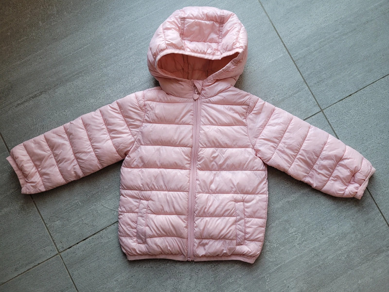 Doudoune Bebe Fille Rose Capuche Vinted