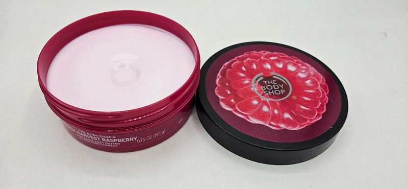 Rare new The Body Shop Body Butter Early-Harvest Raspberry 6.75 oz 2