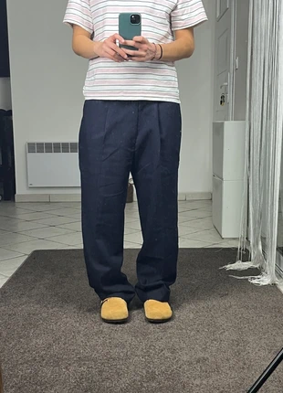 Pantalon de costume chino vintage oversized jambes larges baggy straight vintage y2k broek, marque: Vintage Dressing, état: Bon état, taille: L, 15,00 €, 16,45 € Protection acheteurs (Pro) incluse