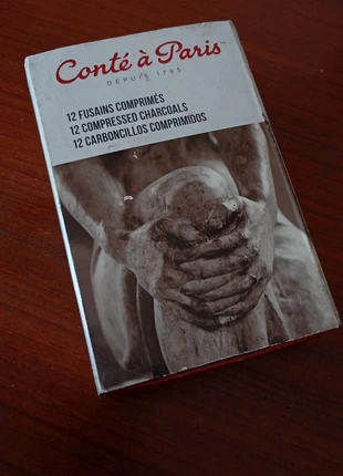 6 fusains Conté à Paris, brand: Conté à Paris, condizioni: Nuovo senza cartellino, €7.00, €8.05 include la Protezione acquisti