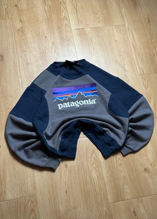 Sweat-Shirt Patagonia Made In USA Rework | Gris / Noir Bleu Marine | Taille M, marque: Patagonia, état: Très bon état, taille: M, 37,90 €, 40,50 € Protection acheteurs incluse