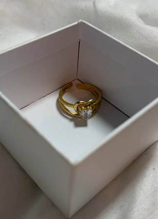 Bague cœur faux diamant, marca: Vintage Dressing, estado: Muito bom, tamanho: Ajustável, €7.00, €8.05 inclui Proteção do Comprador