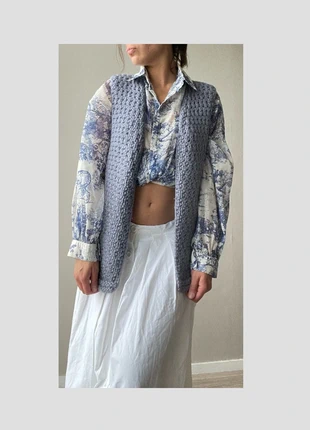 Gilet sans manche vintage 100% laine fait main, condizioni: Ottime, taglia: M / IT 42 / EU 38, €25.00, €26.95 include la Protezione acquisti