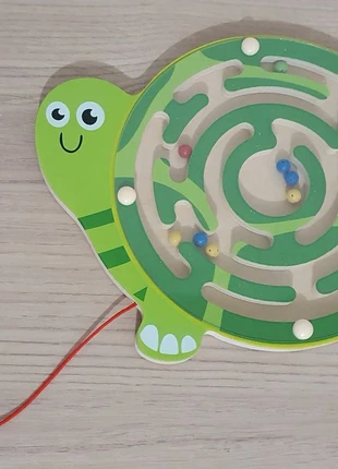 Labyrinthe magnétique en bois : Tortue - Asa Toys, merk: Asa toys, staat: Heel goed, maat: Universeel, € 5,00, € 5,95 inclusief Kopersbescherming