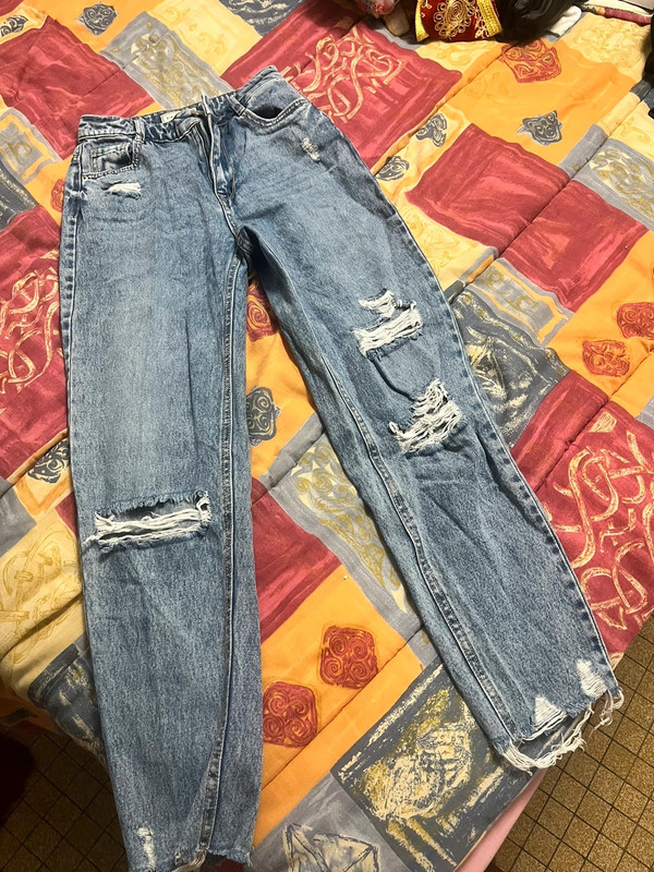 Jean oversize bleu 1