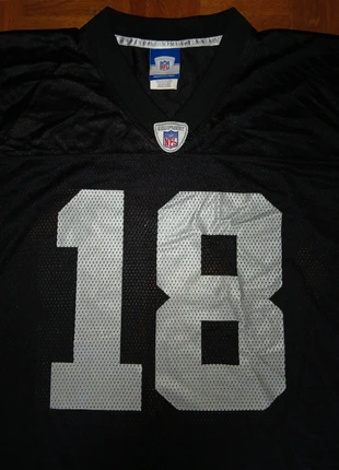 Maillot NFL vintage Los Angeles Raiders #18, marque: Reebok x NFL, état: Neuf sans étiquette, taille: XXL, 35,00 €, 37,45 € Protection acheteurs incluse